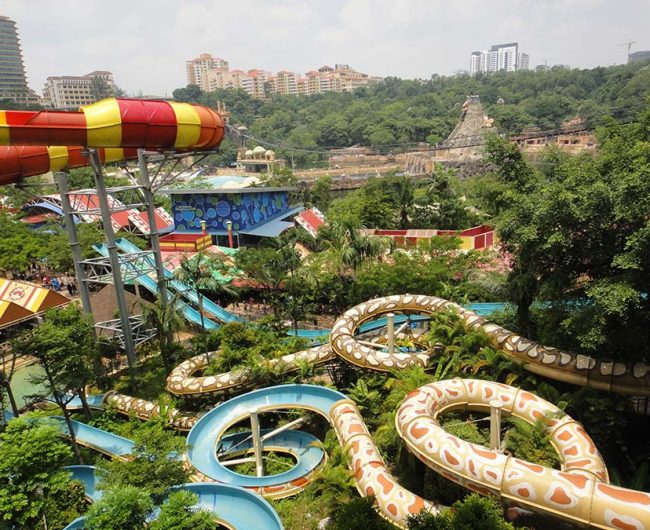 پارک تفریحی سانوی لاگون کوالالامپور